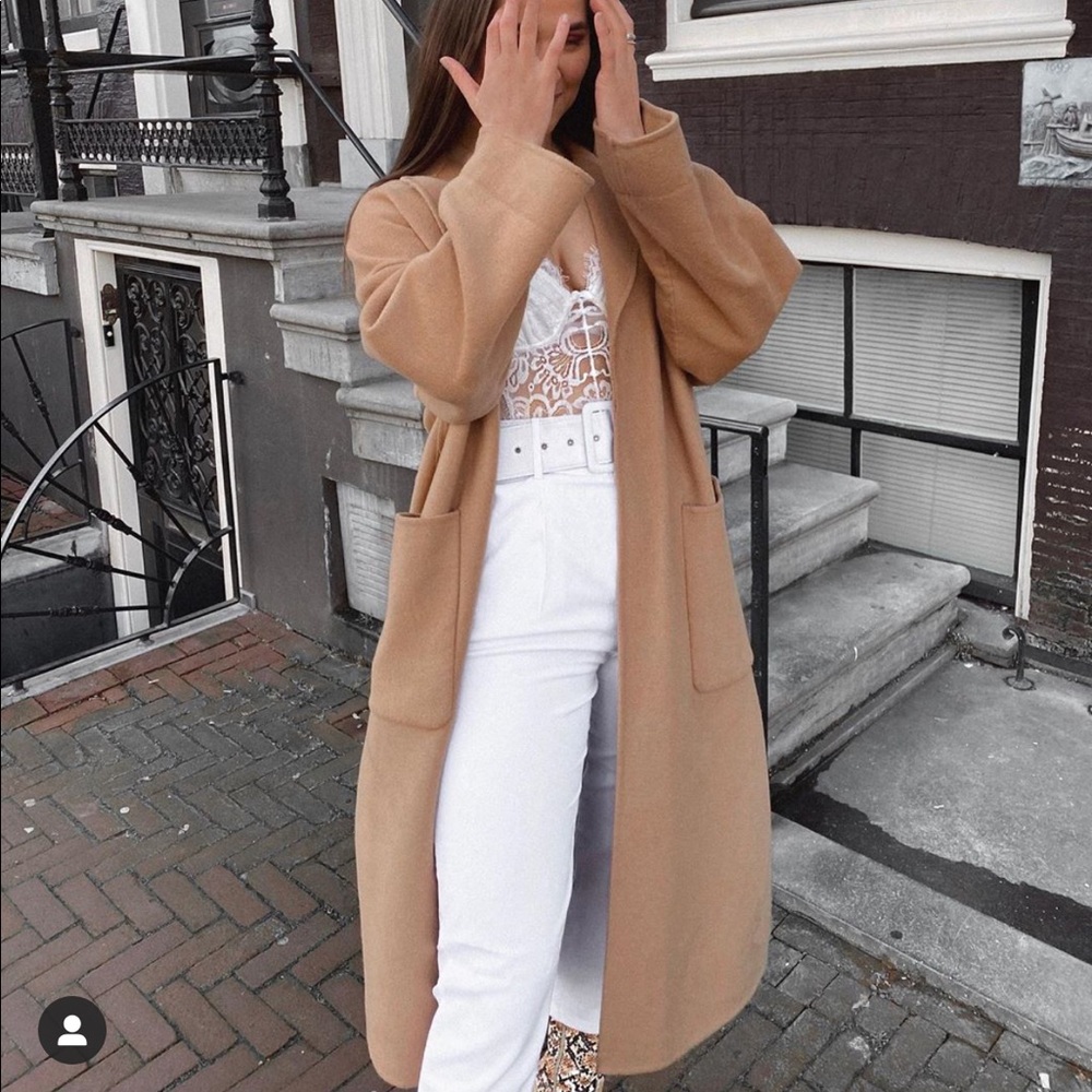 Last☄️Mango Midi coat NWT bloggers favorite - Picture 5 of 16